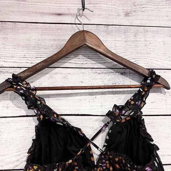 Anthropologie Sleeveless Chiffon Midi Dress Size Multicolor Size XS Pullover - Picture 7 of 14